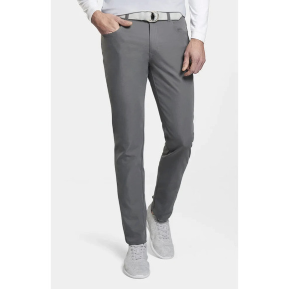 Peter Millar Other - Peter Millar Performance 5-Pocket Core Pant Gray Chino Twill Men's 40 x 32 *Flaw